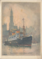 Speisekarte Dampfer St. Louis 21. Mai 1930, Hamburg-Amerika-Linie - Ohne Zuordnung