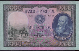 Portugal 1000 Escudos 1942 Pick 156 Erh. I - Andere & Zonder Classificatie