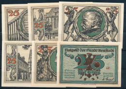 Notgeld 6er Serie Arnstadt 1921 - Autres & Non Classés