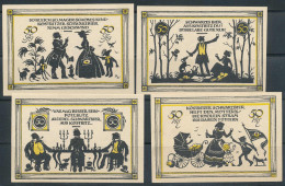 Notgeld 4er Serie Köstritz 1921 - Other & Unclassified