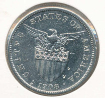 Philippinen 1 Peso 1908 Ss - Philippinen