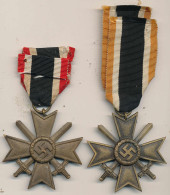 2 Stck. Kriegsverdienstkreuz Mit Schwertern 1939 - Autres & Non Classés