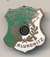 Anstecknadel Schützengesellschaft Oberlungwitz - Other & Unclassified