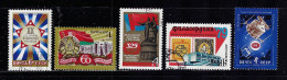 RUSSIA  1979  SCOTT #4728-4730,4732,4733   USED - Used Stamps