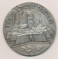 Frei Stadt Danzig, Medaille II. Preis Schwimmfest 1930 D55 Mm Br Vers. - Altri & Non Classificati