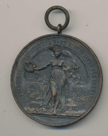 Medaille 5. Dt. Sängerbundesfest Stuttgart 1896 Br D 60mm - Otros & Sin Clasificación