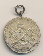 Medaille Braunschweig Landesschießen 1922 In Wolfenbüttel, Br Vers. D 33mm - Altri & Non Classificati