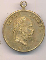 Medaille Österreich Kaiser Franz Joseph 1891 - Andere & Zonder Classificatie