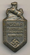 NSDAP-Parteitag Gau Braunschweig-Hannover 1934 Anstecknadel - Otros & Sin Clasificación
