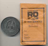 Reisedenkmünze Zur Erinnerung An Das Reich Der Zwerge, Heimkehle Uftrungen 1920 - Otros & Sin Clasificación