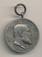 Württemberg Tapferkeitsmedaille D 28mm Ag - Altri & Non Classificati