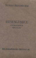 Meyers Reisebücher, Riesengebirge Isergebirge Breslau 1935, 22. Auflage, 212 Seiten, Kplt. Mit Allen Karten - Autres & Non Classés