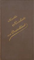 Reisekarte Von Deutschland, Schweiz, Niederlande Und Belgien 1891, Entwurf Handtke, Verlag Flemming Glogau, Karte Auf Le - Autres & Non Classés