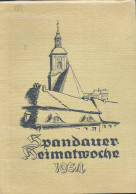 Spandauer Heimatwoche 1934, 32 Seiten, Viel Reklame - Sonstige & Ohne Zuordnung