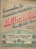 Firma Löffler & Co. Saalfeld, Hersteller Von Schiebbildern 8 Seiten Sehr Dekorativ! - Sonstige & Ohne Zuordnung