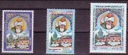 2005 TURKEY CULTURAL ASSETS MEVLANA JOINT ISSUE WITH IRAN AND AFGHANISTAN 3x Sets MNH ** - Emissions Communes