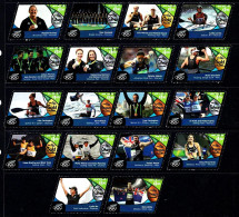 New Zealand 2016 Rio Olympics - Celebrating The Medallists  Set Of 18 Used - - Gebraucht