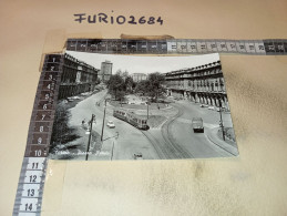 AD10946 TORINO PIAZZA STATUTO PANORAMA TRAMWAY TRAM D'EPOCA - Altri Monumenti, Edifici