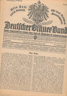 Konvolut Von Ca. 50 Stck. Zeitschrift Deutscher Offiziersbund, Militärwochenblatt, Deutsche Wehr 1927-1929 - Sonstige & Ohne Zuordnung