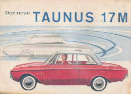 Delcampe - Produktheft Ford Taunus 17M - Autres & Non Classés