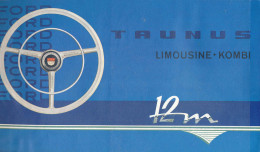 Produktheft Ford Taunus 12M - Andere & Zonder Classificatie