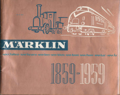 Märklin Produktkatalog 1959, 64 Seiten - Andere & Zonder Classificatie