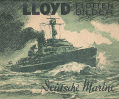 Lloyd Flottenbilder Deutsche Marine, 120 Bilder Erh. I - Altri & Non Classificati