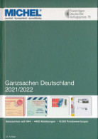 Michel Ganzsachenkatalog Deutschland 2021/22, Neupreis 98,00 Euro, Mit Widmung Ds Co-Autors Weileder - Other & Unclassified