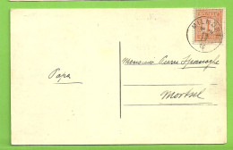 108  Op Kaart ( Coo) Stempel MILMORT     (K5473) - 1912 Pellens