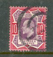 -Great Britain-1902-11, " King Edward VII "-USED- (The 10 Pence) ( $ 70.00) - Used Stamps