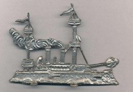 5 Stck. Dampfer/Segelschiff Zinn 12x9 Cm 9x6 Cm - Sonstige & Ohne Zuordnung