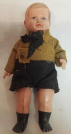 Gliederpuppe Zelluloid 13 Cm Hoch, Hitlerjugend Hitlerjunge - Dolls