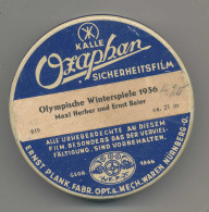 Oriig. Schmalfilm 16mm In Orig. Dose Olympische Winterspiele 1936 Garmisch, Maxi Und Herbert Baier, Kalle Ozaphan Sicher - Other & Unclassified