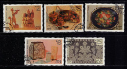 RUSSIA  1979  SCOTT 4753-4757  Used - Oblitérés