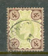 -GB-1902-11, " King Edward VII " (USED) (The 4 Pence) - Used Stamps
