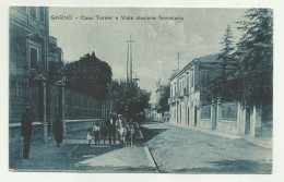 SARNO - CASA TURNER E VIALE STAZIONE FERROVIARIA - VIAGGIATA FP - Salerno