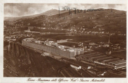 TORINO - PANORAMA DELLE OFFICINE FIAT - SEZIONE AUTOMOBILE - F.P. - Tarjetas Panorámicas