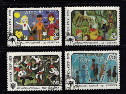 RUSSIA  1979  SCOTT 4772-4775  Used - Gebraucht