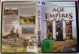 Age Of Empires III (PC GAME CD-ROM, 2005) 3 Set Discs With Manual - PC-games