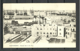 EGYPT Alexandria General View To The Port, Unused - Alexandrië