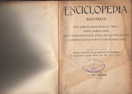 Volume Secondo (di Due) Dell'Enciclopedia Illustrata "edizione Speciale Per Gli Abbonati Del SECOLO" - Libri Antichi