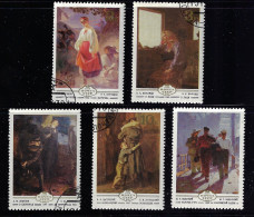 RUSSIA  1979  SCOTT 4786-4790 USED - Gebraucht