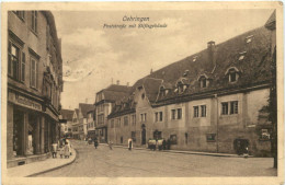 Oehringen - Poststrasse Mit Stiftungsgebäude - Kuenzelsau