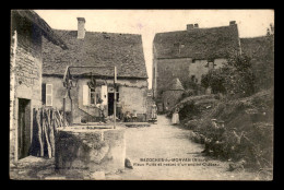 58 - BAZOCHES - VIEUX PUITS ET RESTES D'UN ANCIEN CHATEAU - Bazoches