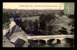 70 - PESMES - PANORAMA PRIS DES TERRASSE DU CHATEAU - Pesmes