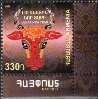 Armenia 2020 "Lunar New Year. Year Of The Ox" 1v Quality:100% - Armenië