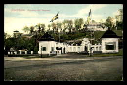 SUEDE - STOCKHOLM  - ENTREN TILL SKANSEN - Schweden