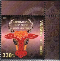 Armenia 2020 "Lunar New Year. Year Of The Ox" 1v Quality:100% - Arménie