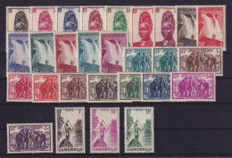 Kamerun 1939-40 Landesmotive  Mi.-Nr. 126-155 (ohne Nr. 142 Und 148) Meist **  - Cameroun (1960-...)