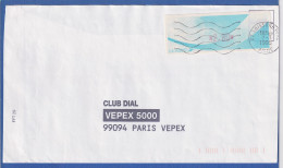Frankreich ATM Komet Automat LISA Wert 2,80 Auf Bedarfsbrief SOISSONS März 1995 - Other & Unclassified